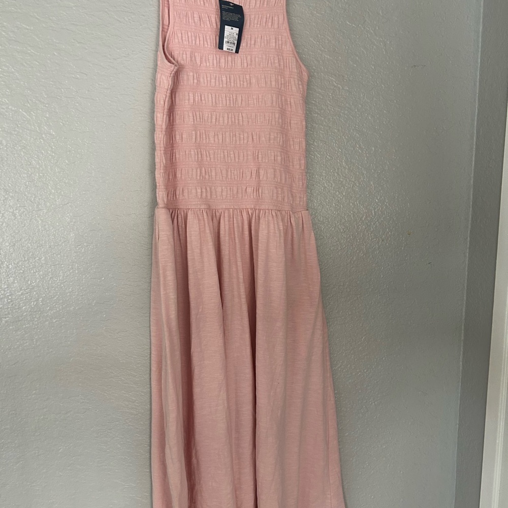 Universal thread Sleeveless Pink Maxi Dress w/pockets medium